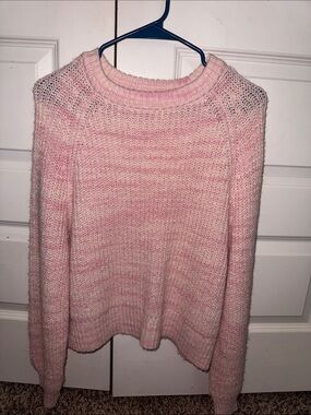 Old Navy Light Pink Crewneck Sweater